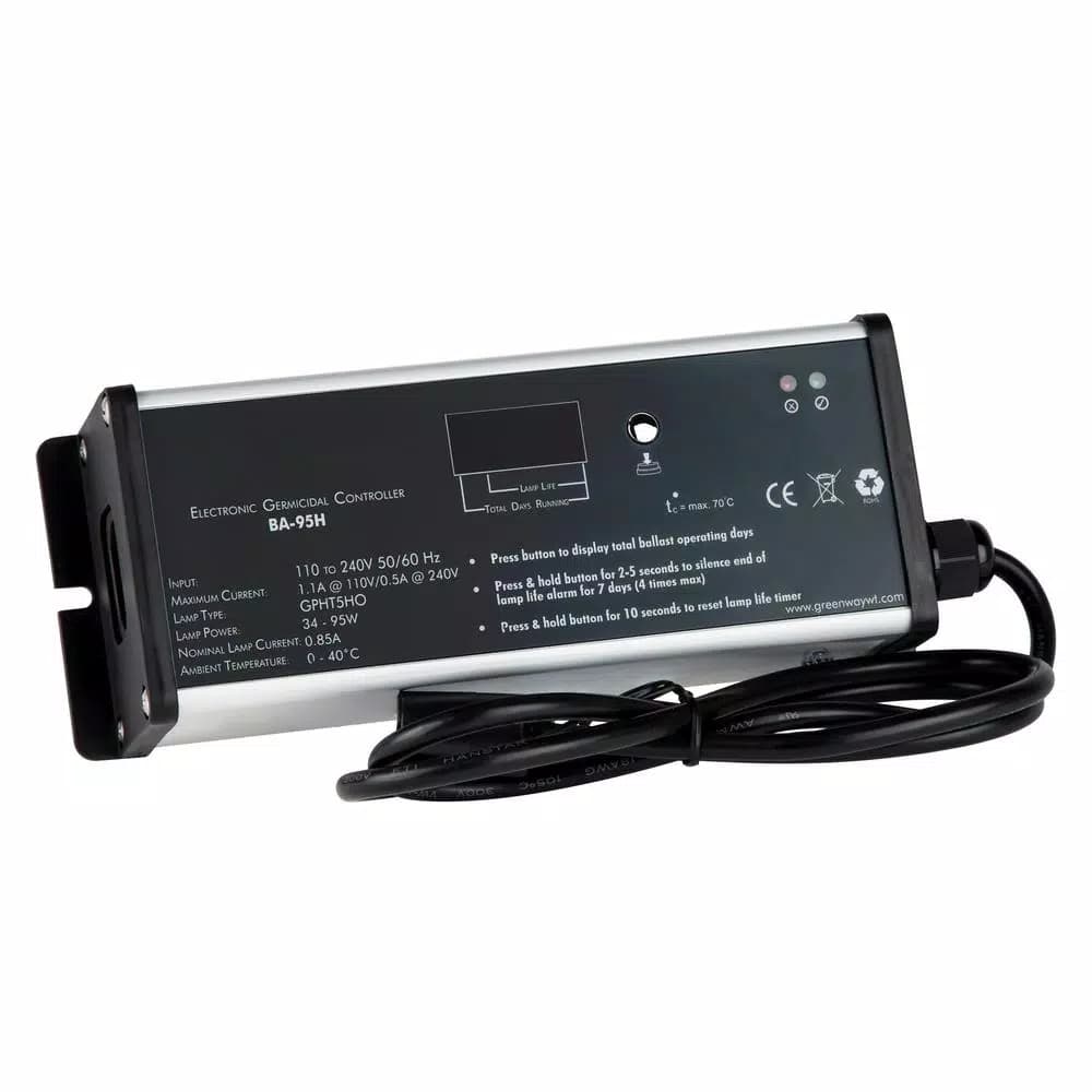 Vitapur BA-95H High Output Ballast for Ultraviolet Water Disinfection Systems