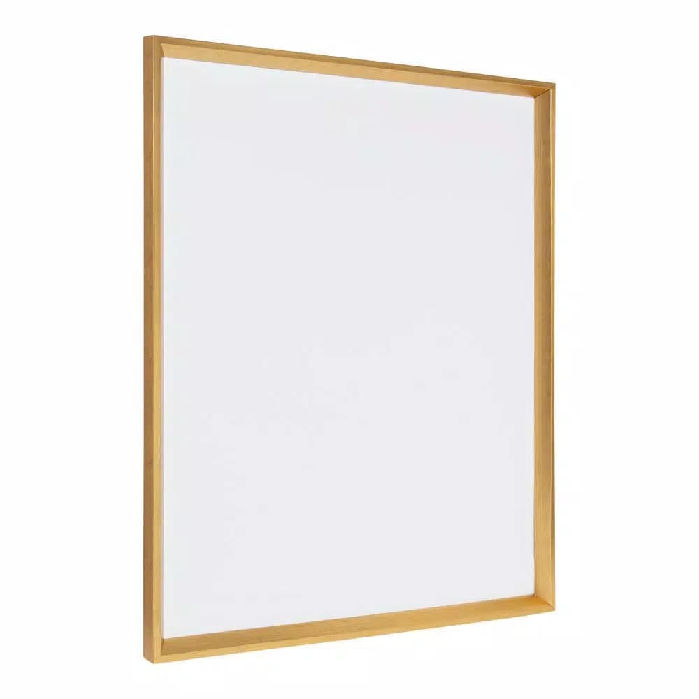 Kate and Laurel Calter Gold Framed Magnetic Dry Erase Board