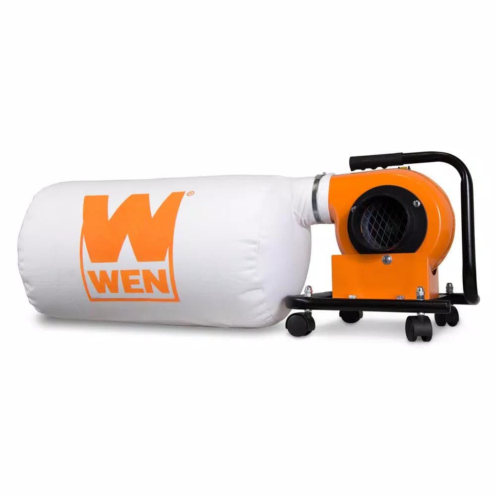 WEN 5.7-Amp 660 CFM Dust Collector with 12-Gallon Bag and Wall Mount Capability