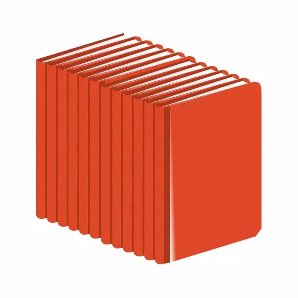 AdirPro Engineer's Field Book, 12-Pack, Bright Orange Heavy Duty Covers