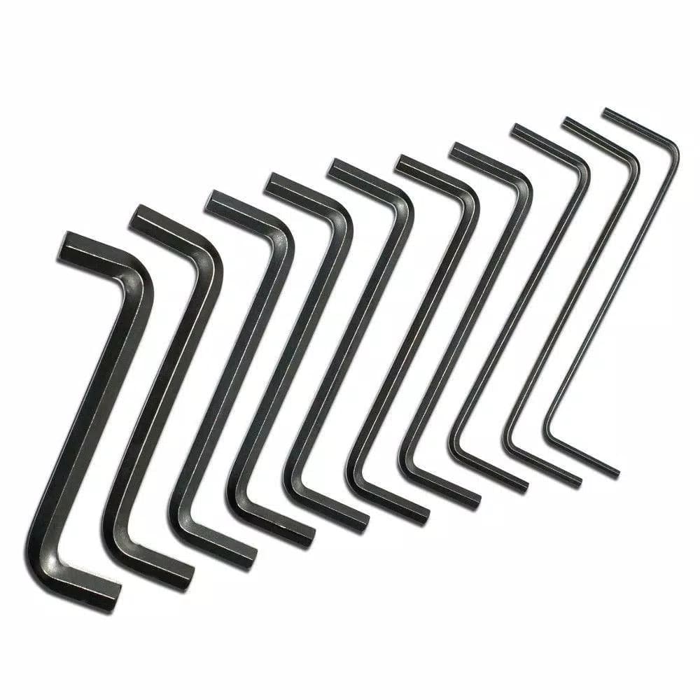 Husky 10-Piece Speed Z-Hex Key Set, Metric, Alloy Steel