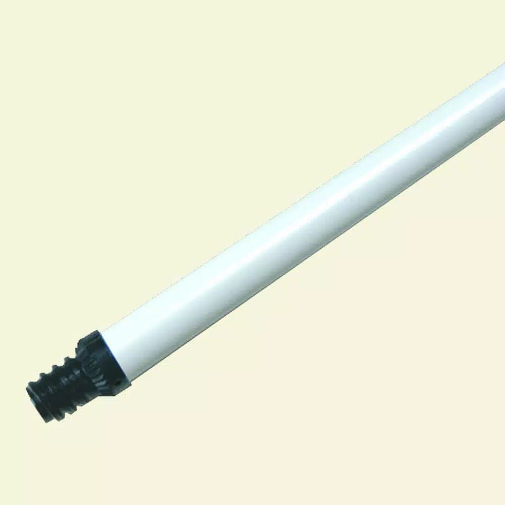 Carlisle Acme 60 in. White Fiberglass Threaded Handle, 15/16 in. Diameter (12-Pack)