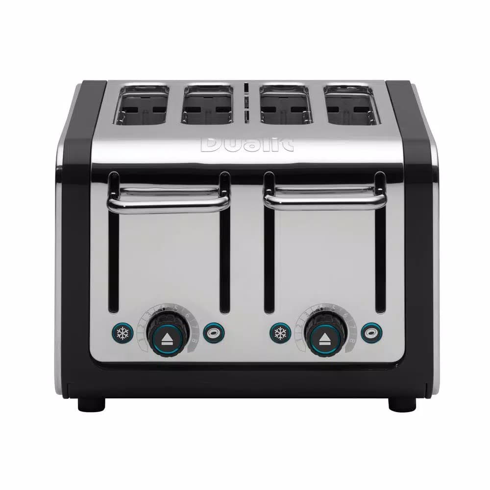 Dualit Design Series 4-Slice Stainless Steel Toaster with Interchangeable Panels