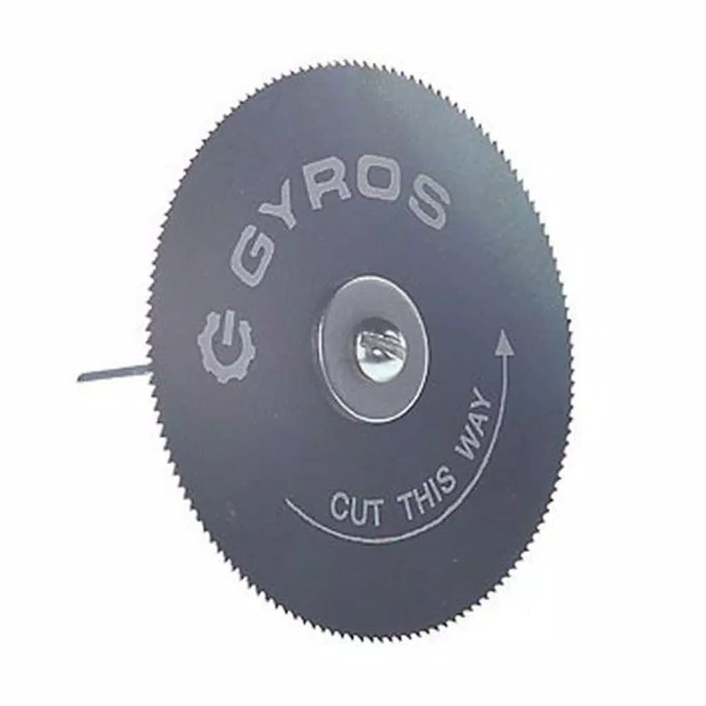 Gyros 2 in. Diameter Ripsaw Blade with Mandrel for Wood and Plastic