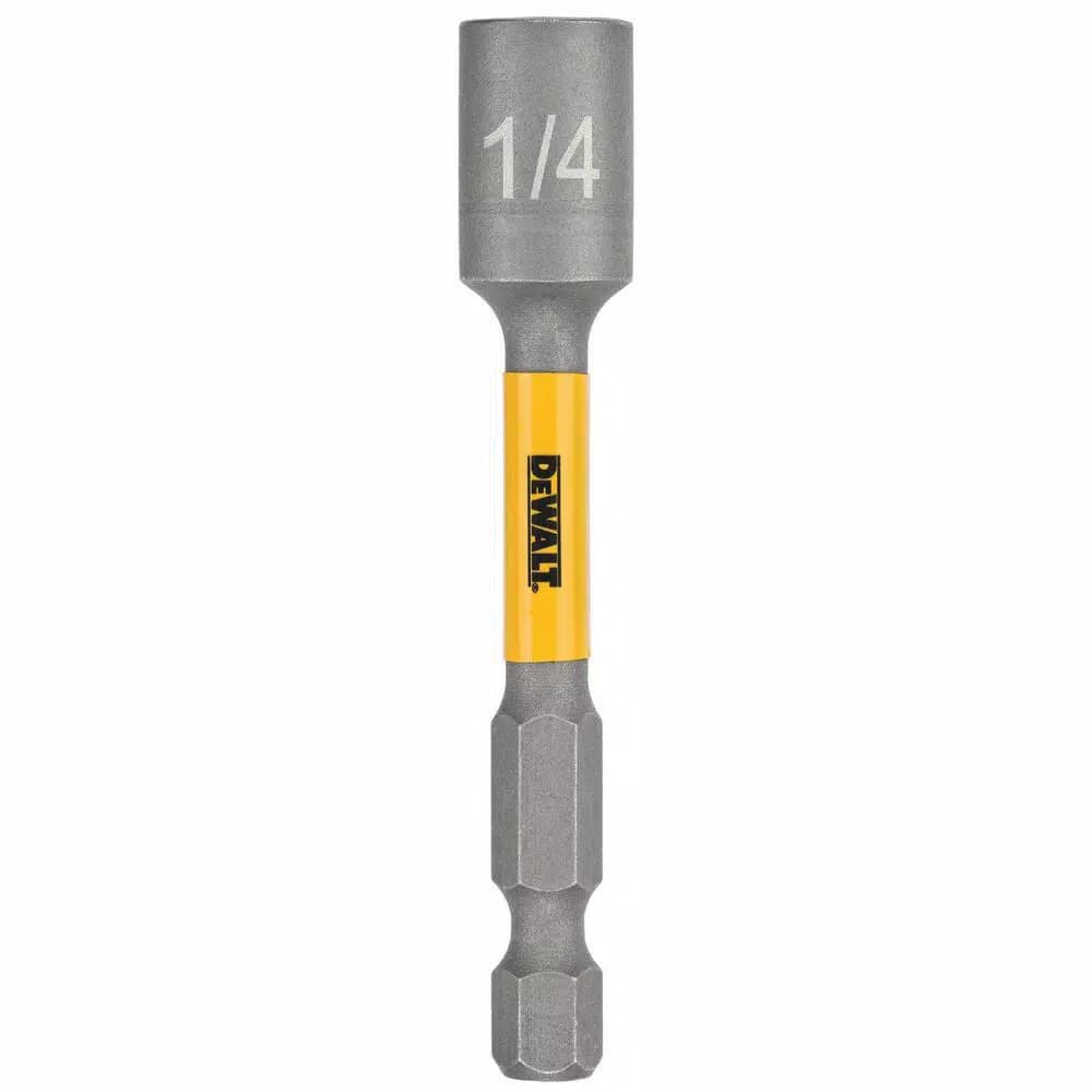 DEWALT MAX IMPACT 1/4 in. Nut Driver, Impact Rated Torsion Nut Setter with Hex Shank