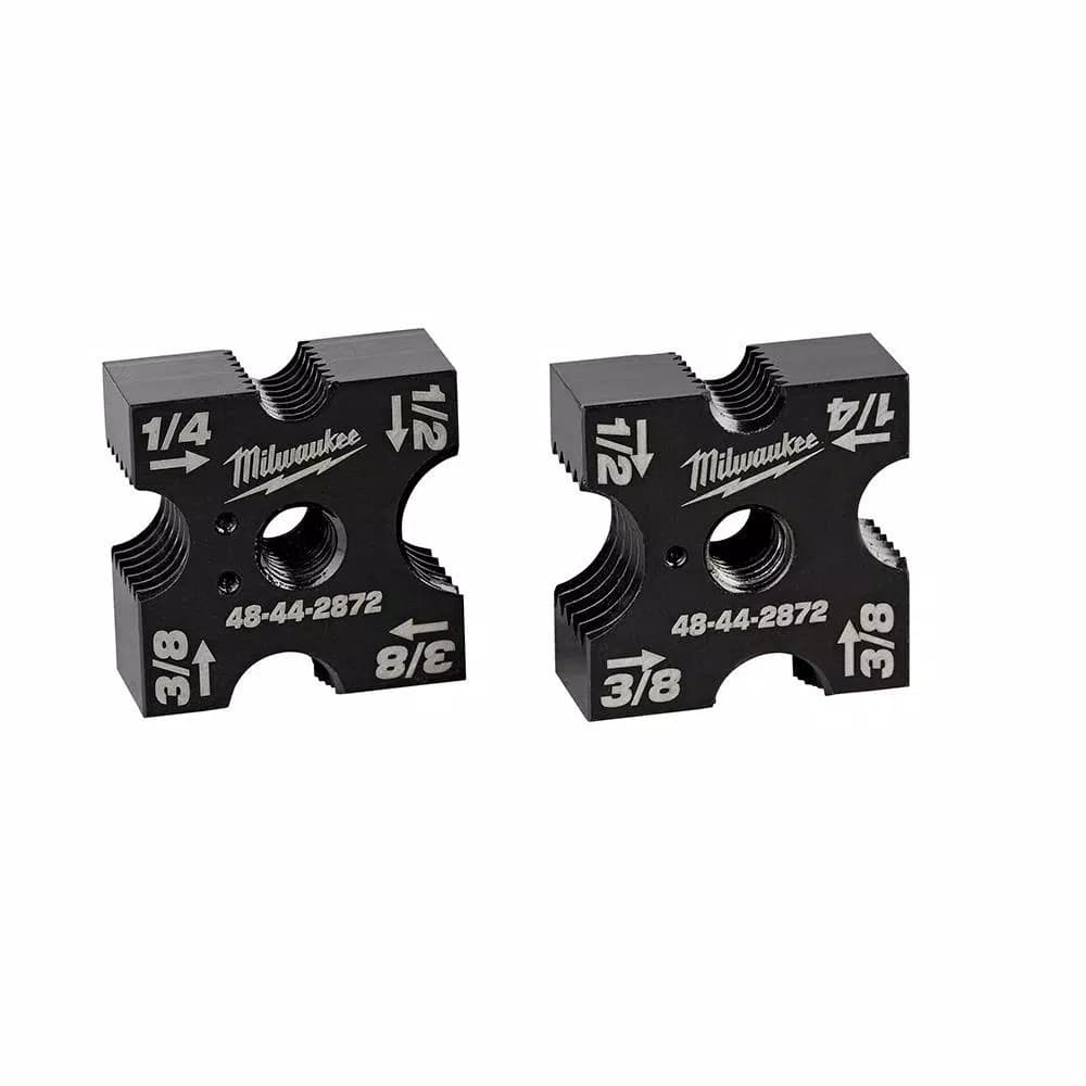 Milwaukee Replacement Threaded Rod Cutting Die Set for 1/4 in., 3/8 in., and 1/2 in. Rods