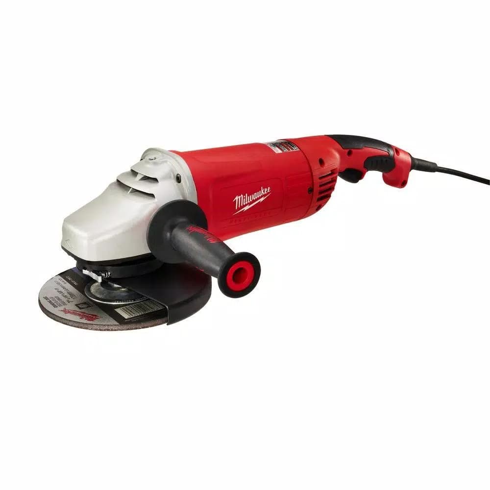 Milwaukee 6088-31 15-Amp 7/9 in. Large Angle Grinder, 6000 RPM