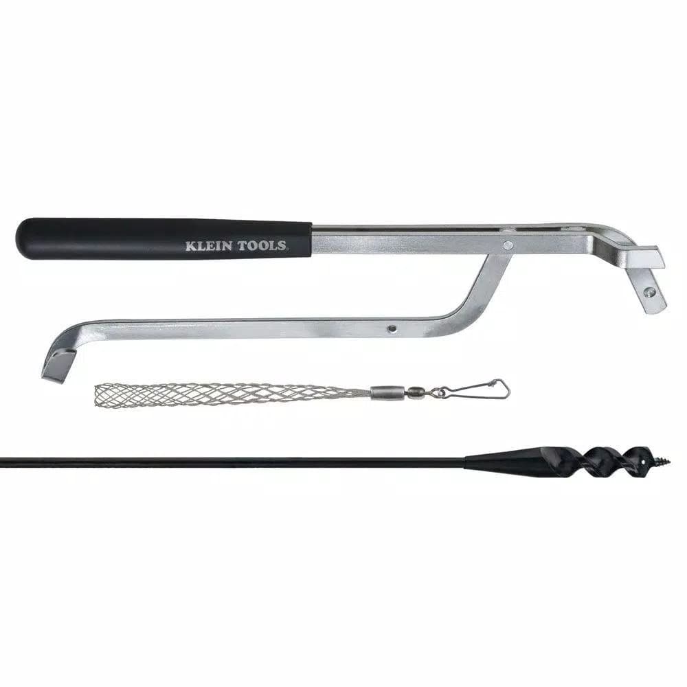 Klein Tools 3-Piece Flexible Drill Bit Kit for Wire and Cable Pulling