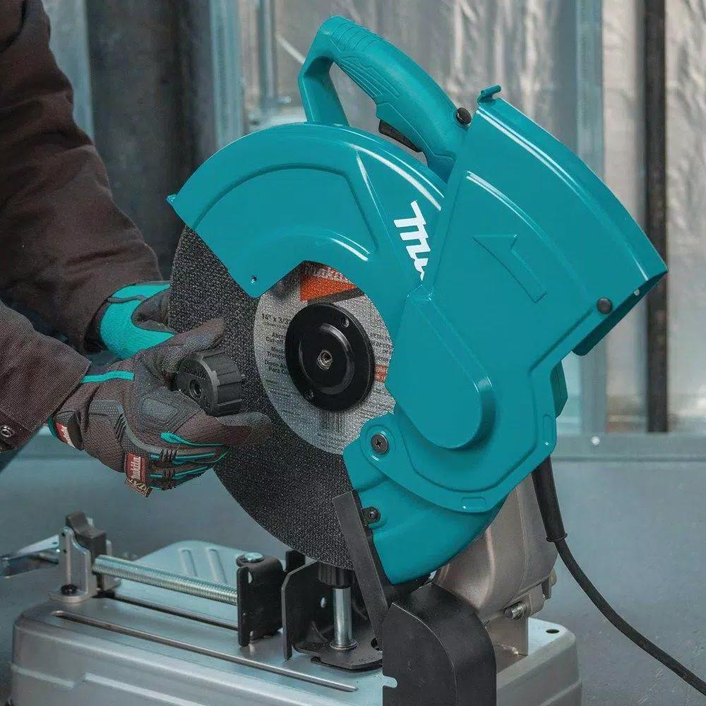Makita 14 in. Cut-Off Saw, 15 Amp, Tool-Less Wheel Change, LW1400