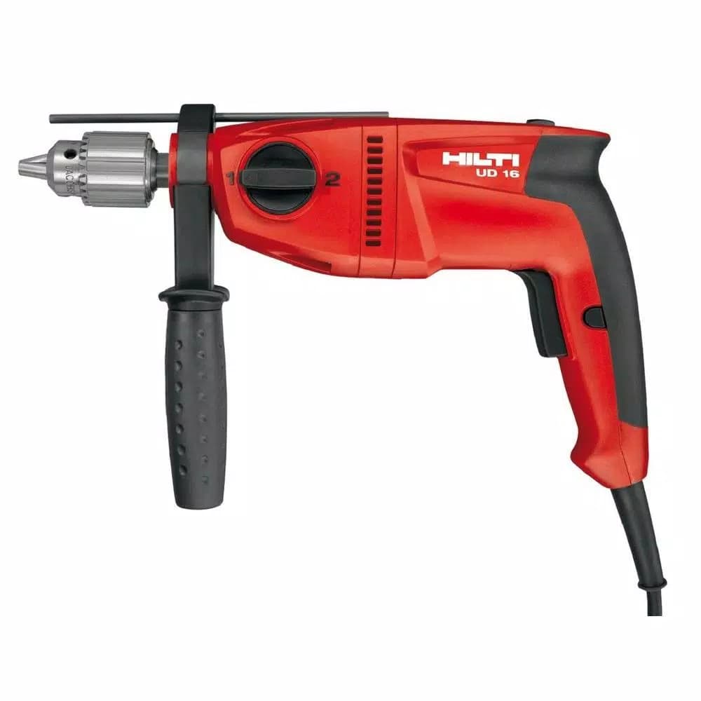 Hilti UD 16 Universal Wood Drill, 1/2 in. Keyed Chuck, 120-Volt Corded Drill/Driver