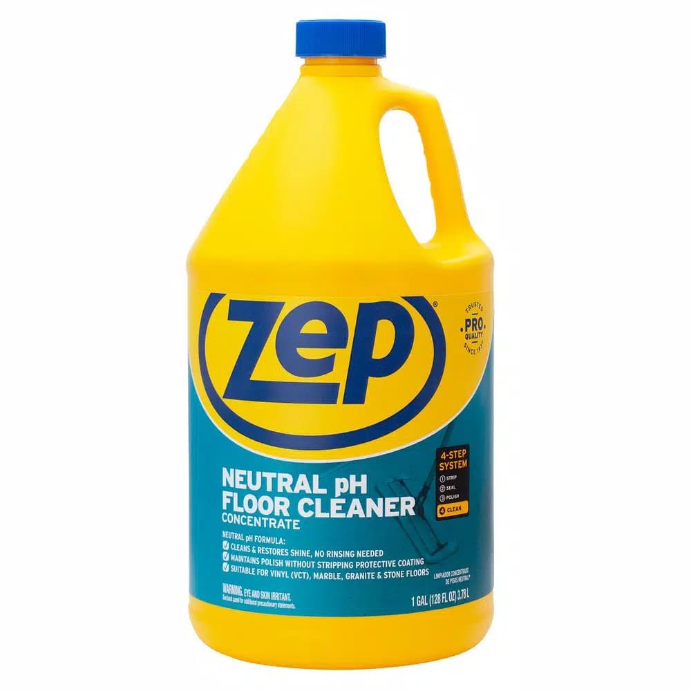 Zep Neutral pH Floor Cleaner, 1 Gallon Concentrated Formula