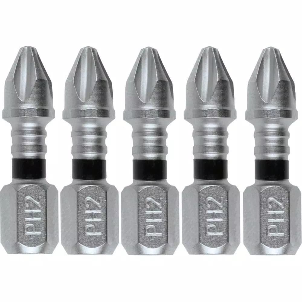 Makita ImpactXPS #2 Phillips 1 in. Insert Bits, 5-Pack