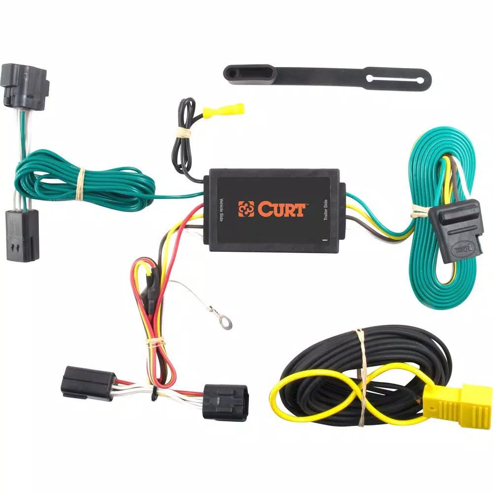 CURT Custom Vehicle-Trailer Wiring Harness for Ford Transit Connect, 4-Way Flat Output