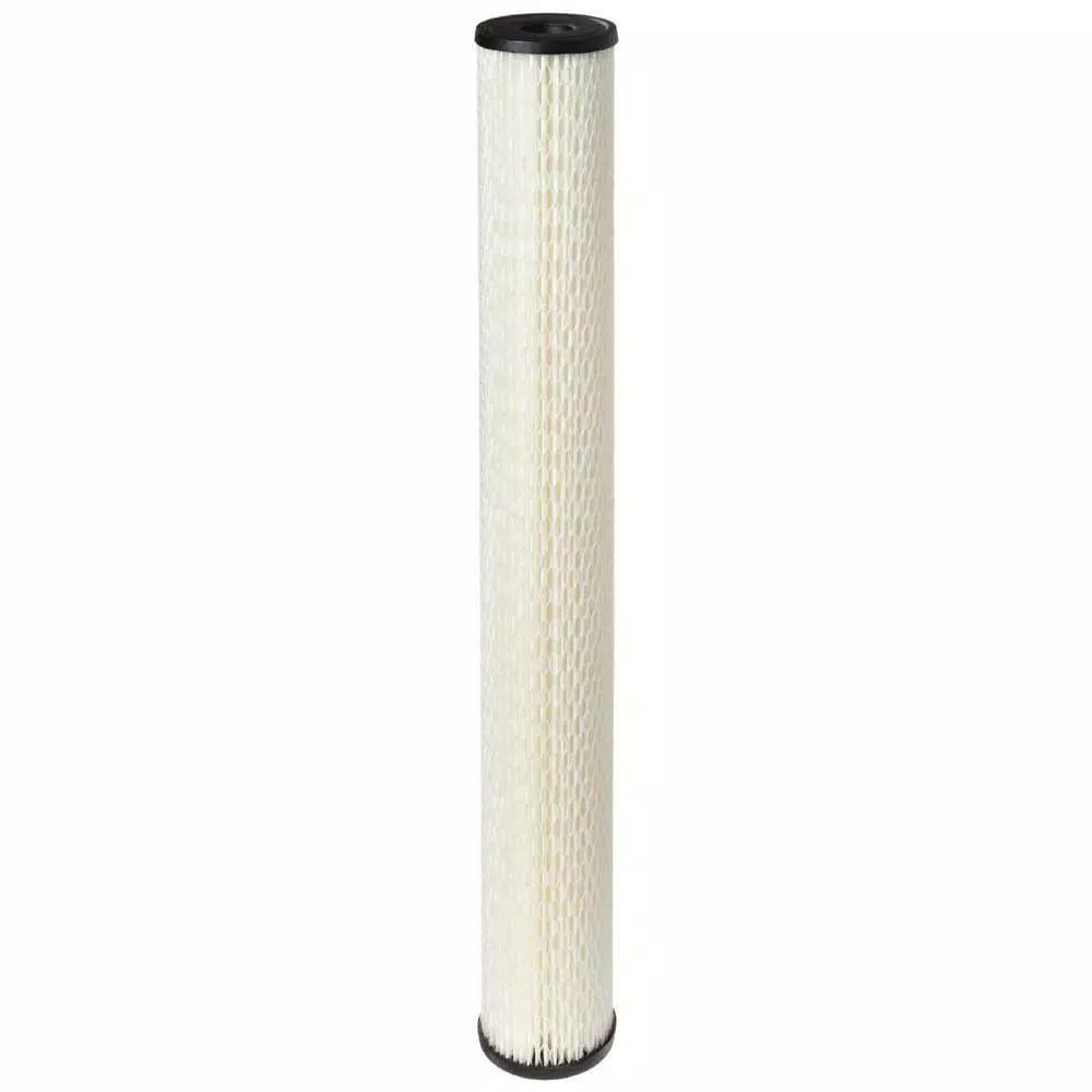 Pentek S1-20 20 in. x 2-5/8 in. Sediment Water Filter Cartridge, 20 Micron Pleated Cellulose