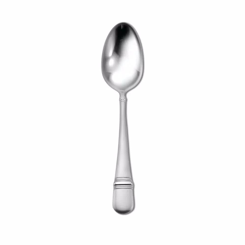 Oneida Satin Astragal 18/10 Stainless Steel Oval Soup and Dessert Spoons, Set of 12