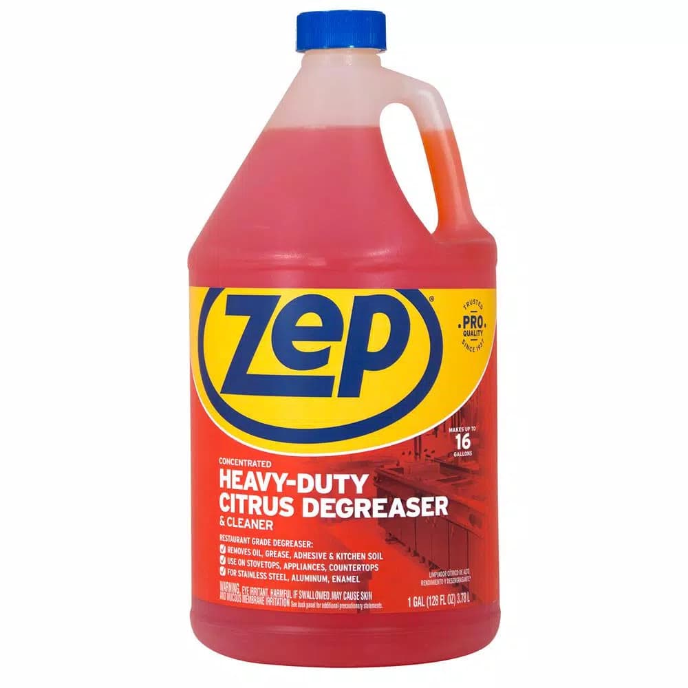 ZEP Heavy-Duty Citrus Degreaser, 1 Gallon Concentrated Multi-Purpose Cleaner