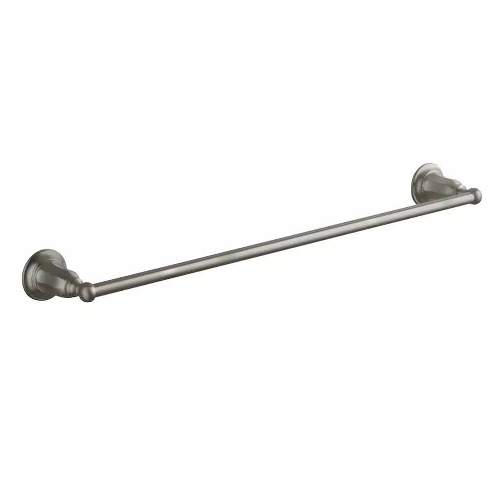 KOHLER Kelston 24 in. Single Towel Bar - Vibrant Brushed Nickel
