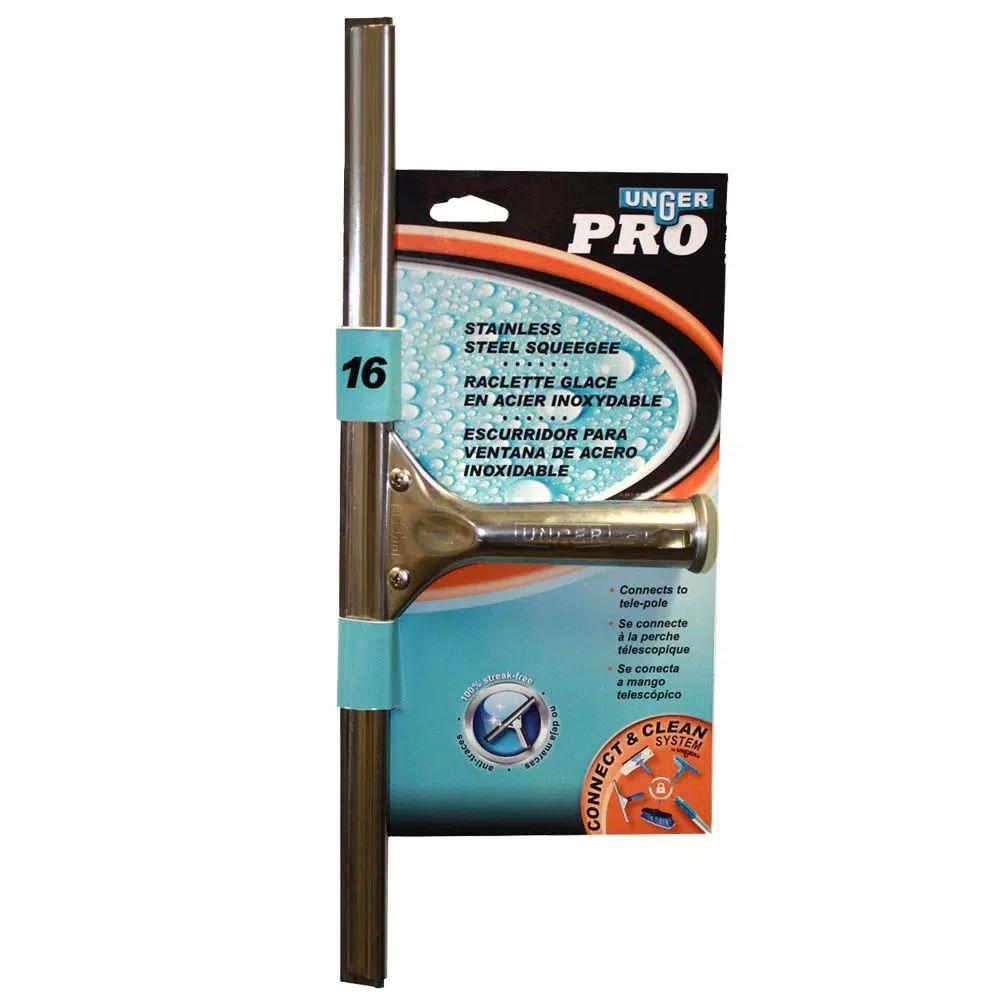 Unger Pro 16 in. Window Squeegee with Stainless Steel Head