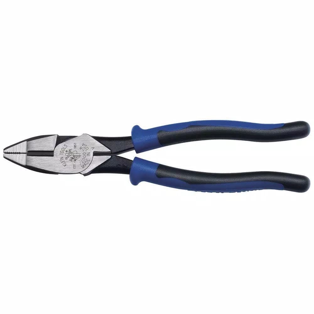 Klein Tools 8 in. Journeyman Heavy Duty High-Leverage Side Cutting Pliers