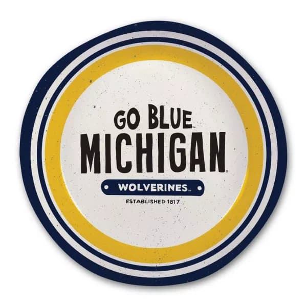 Magnolia Lane Michigan NCAA Officially Licensed 13.5 in. Melamine Serving Bowl
