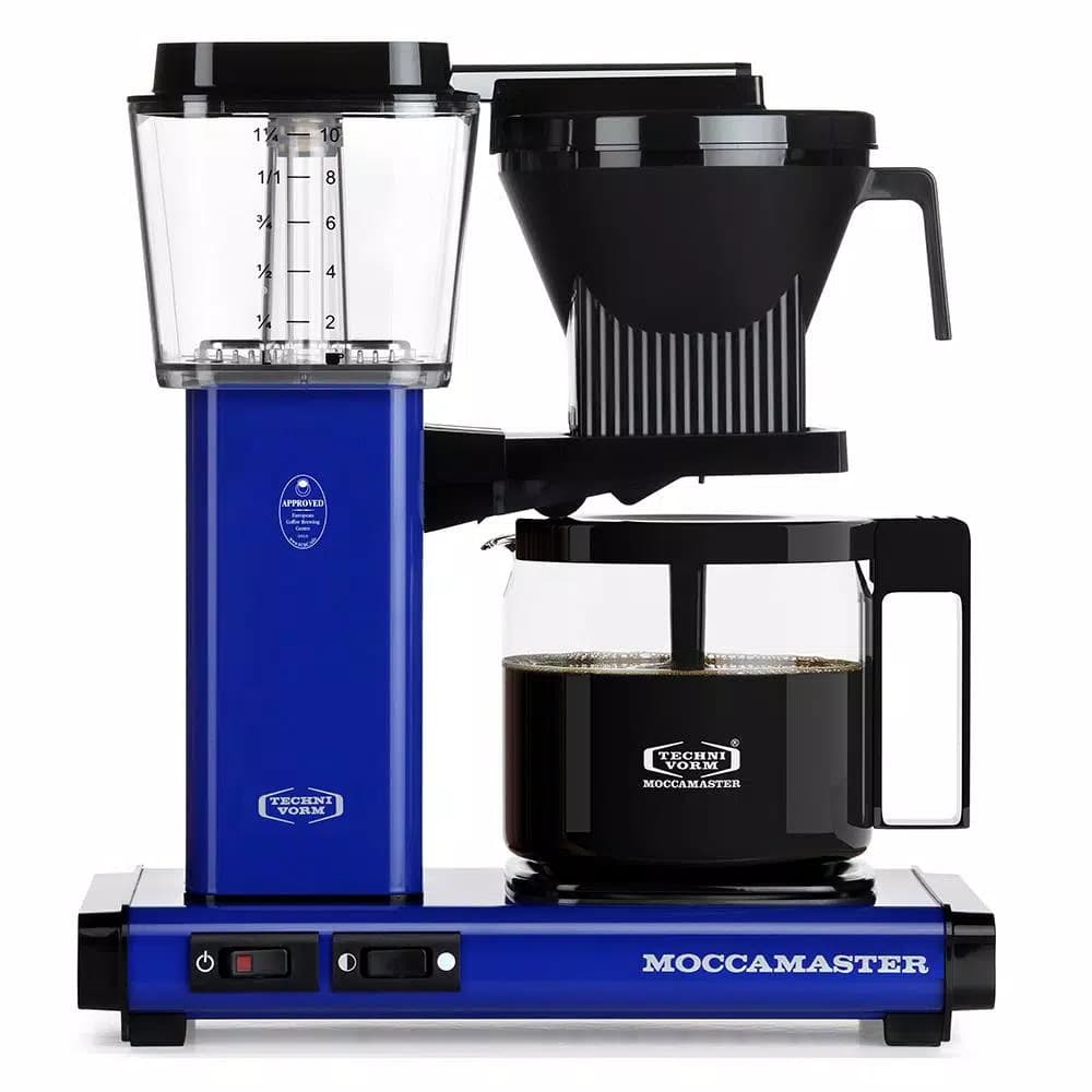 Moccamaster KBG 10-Cup Royal Blue Drip Coffee Maker