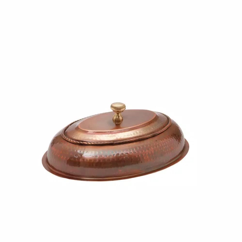 Old Dutch Antique Copper Plated Stainless Steel Replacement Lid for #841 Chafing Dish