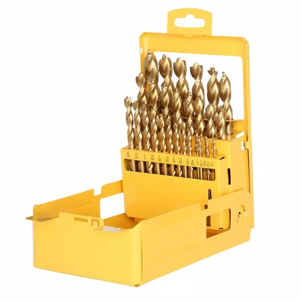 DEWALT 29-Piece Titanium Pilot Point Twist Drill Bit Set