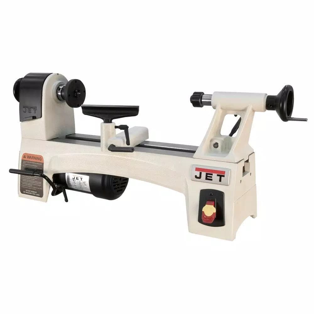 JET JWL-1015 1/2 HP 10 in. x 15 in. 6-Speed Wood Lathe, 115-Volt