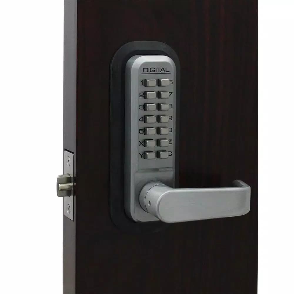 Unbranded LockeyUSA 2835 Marine Grade Mechanical Keyless Passage Lever Door Lock