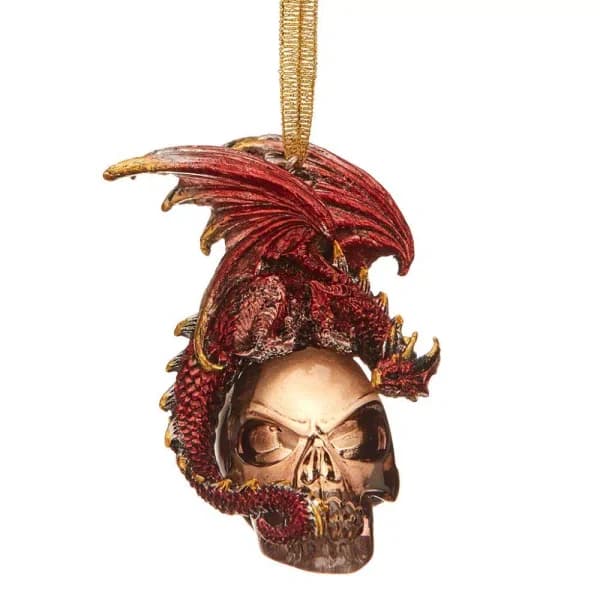 Design Toscano Black Coal Dragon 2016 Limited Edition Holiday Ornament