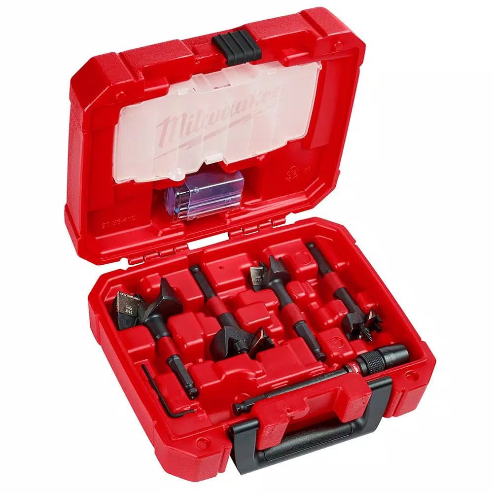 Milwaukee SwitchBlade Plumber's Selfeed Bit Set, 5-Piece