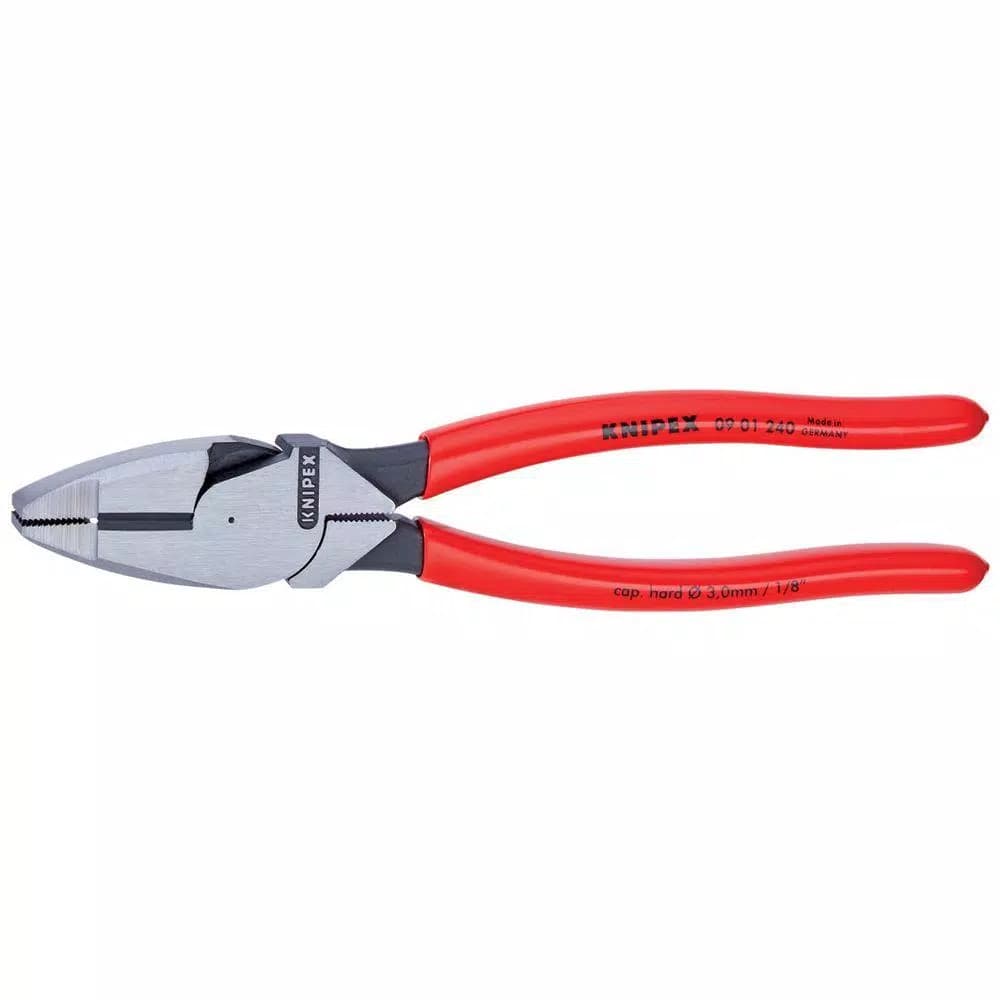 Knipex 9-1/4 in. High Leverage New England Head Lineman Pliers