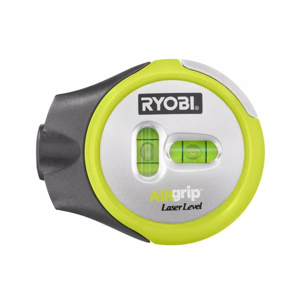 RYOBI AIRGrip Compact Laser Level, Red Beam, 20 ft. Range
