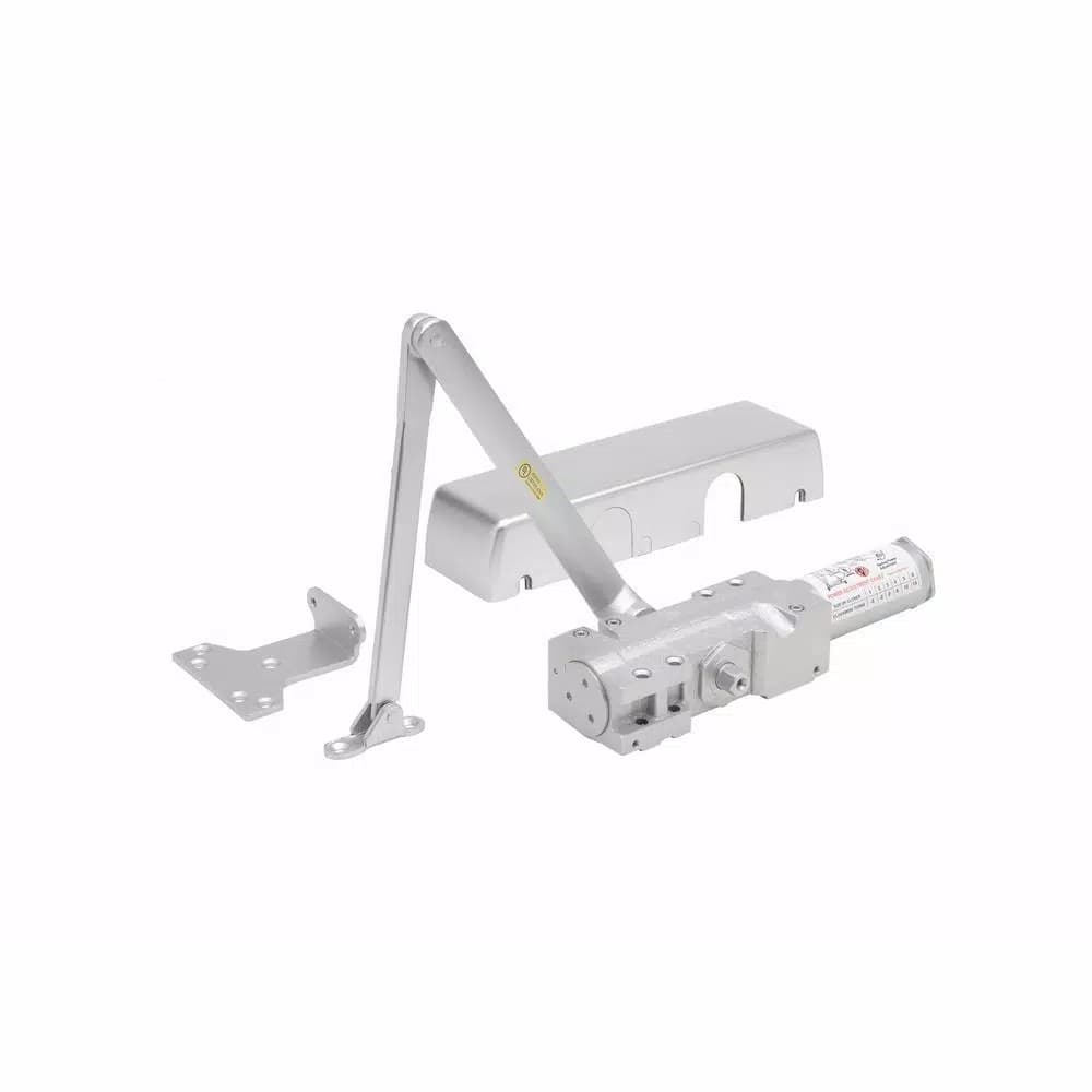 Copper Creek Bulldog ANSI Grade 1 Heavy-Duty Aluminum Door Closer, Adjustable Size 1-6