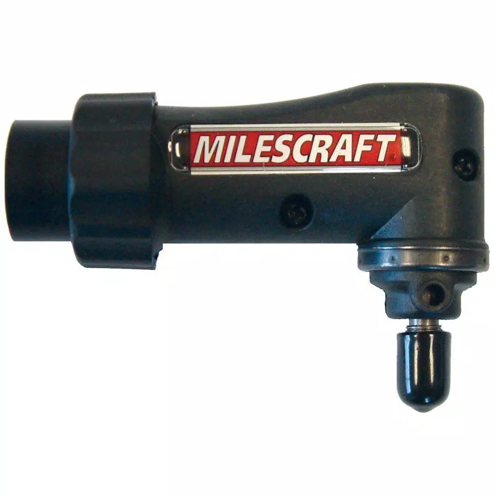 Milescraft Roto 90 Degree Right Angle Rotary Tool Attachment with Universal Adapters