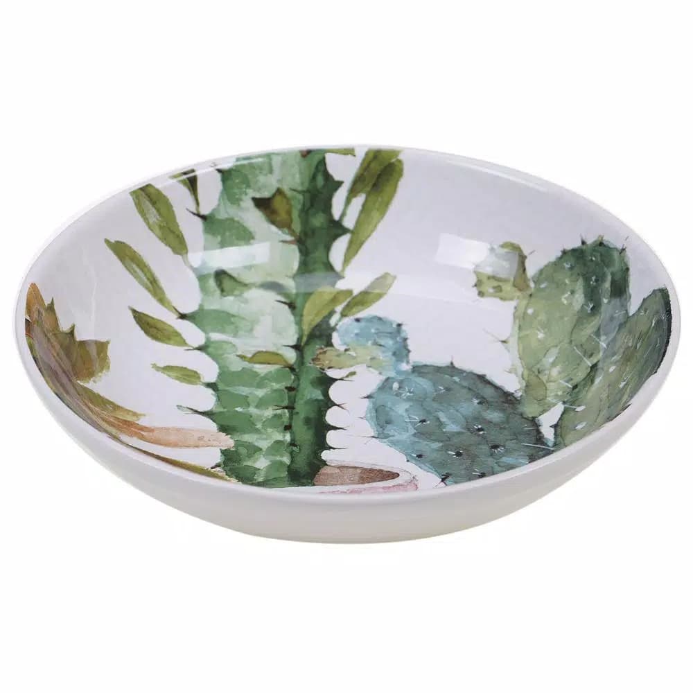 Certified International Cactus Verde 136 oz. Ceramic Serving Bowl
