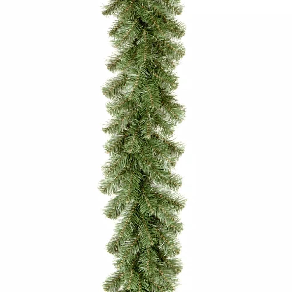 Unbranded 9 ft. Kincaid Spruce Artificial Garland, Green, Traditional Style