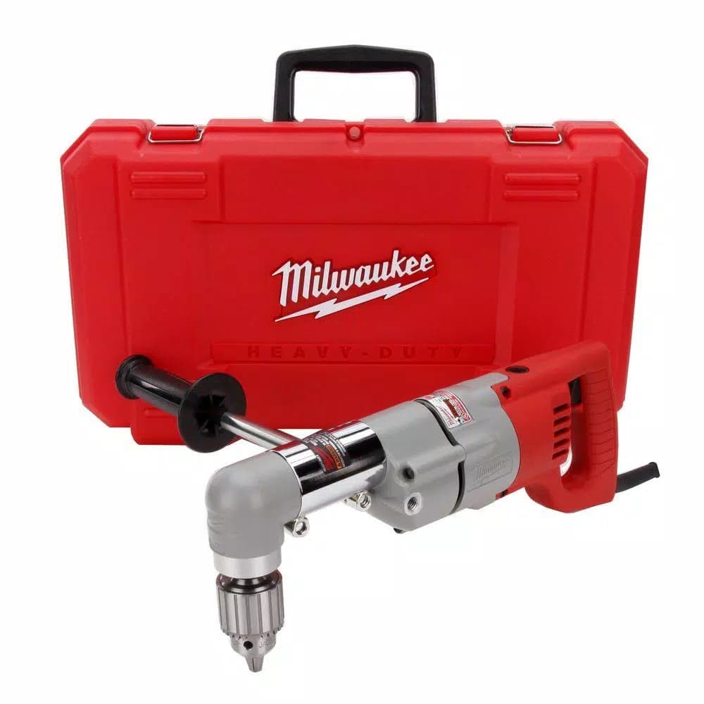 Milwaukee 3102-6 1/2 in. Right Angle Drill, 7 Amp Corded Power Tool