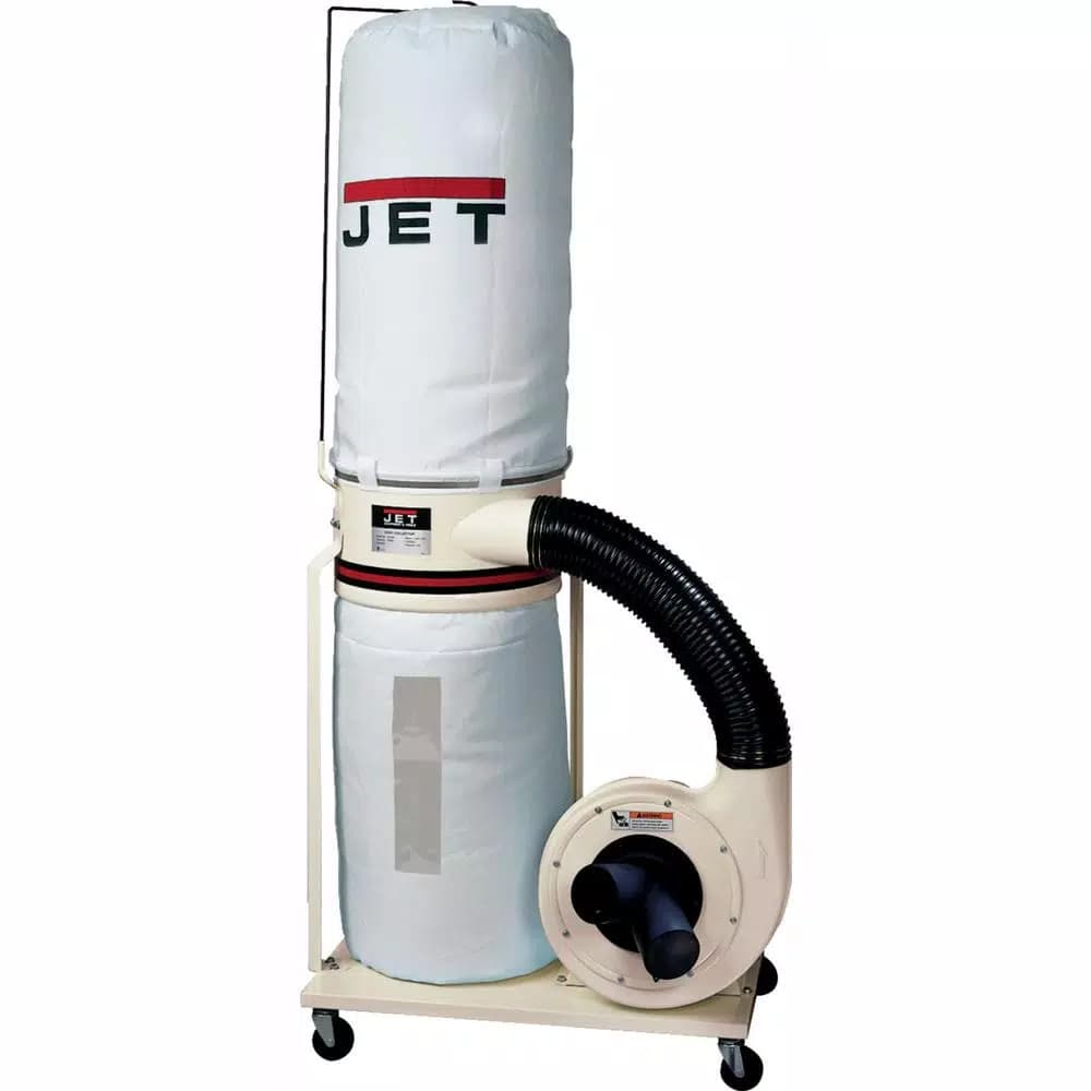 JET DC-1200VX-BK1 2HP 230V Dust Collector with 30-Micron Bag Filter Kit