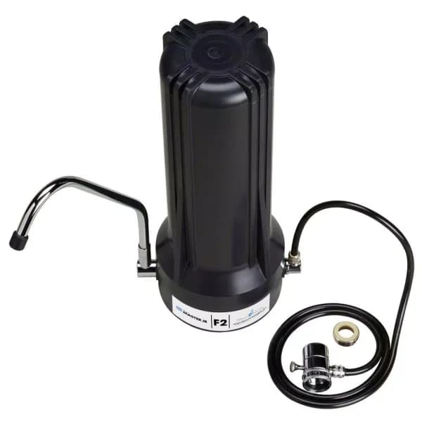 Home Master Jr F2 Countertop Water Filter System, Black