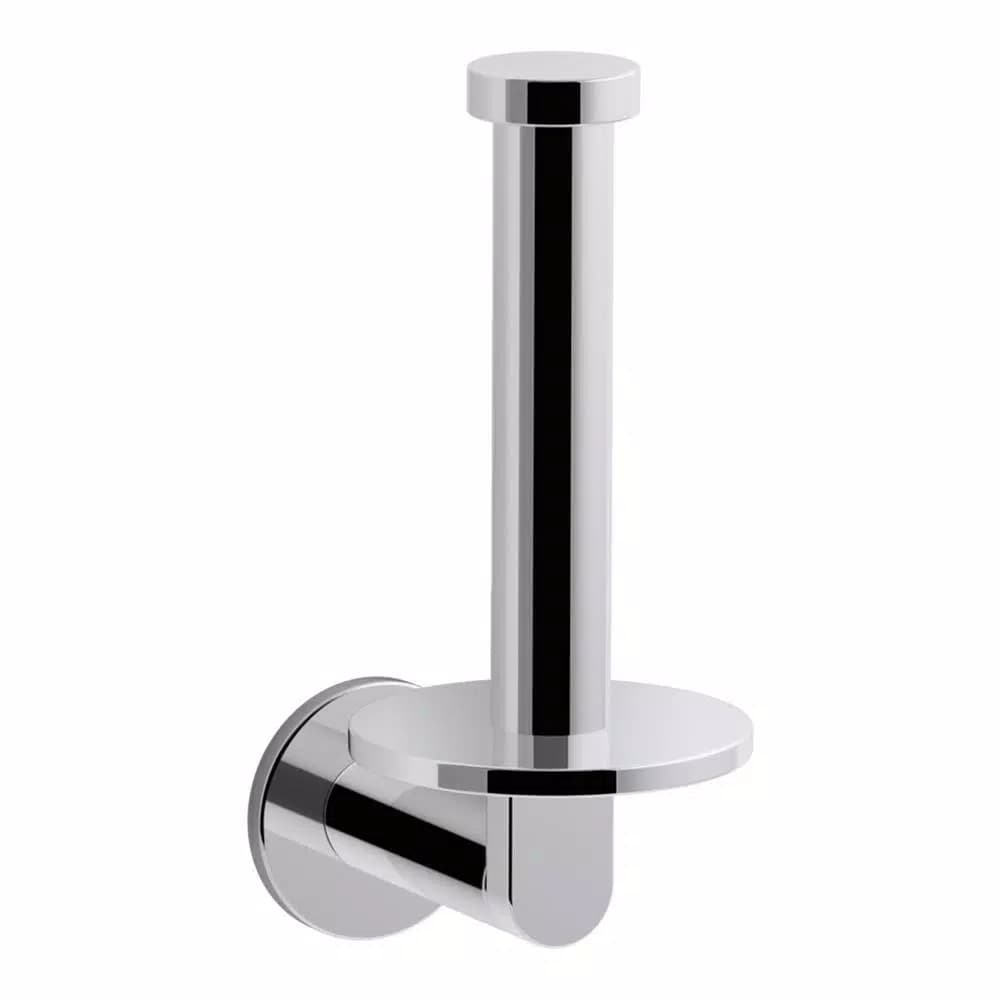 KOHLER Composed Vertical Toilet Tissue Holder in Polished Chrome