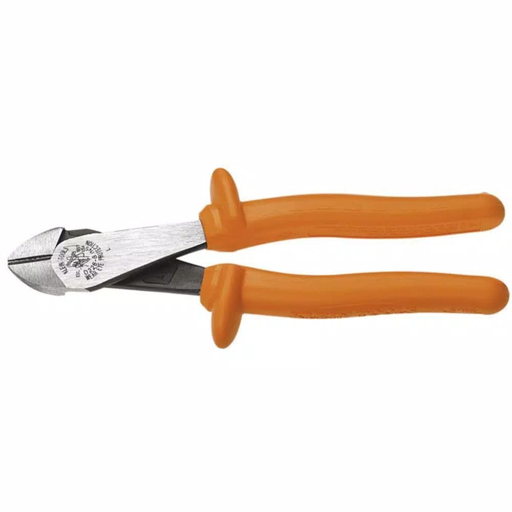 Klein Tools 8 in. Insulated High Leverage Diagonal Cutting Pliers, 1000V Rated