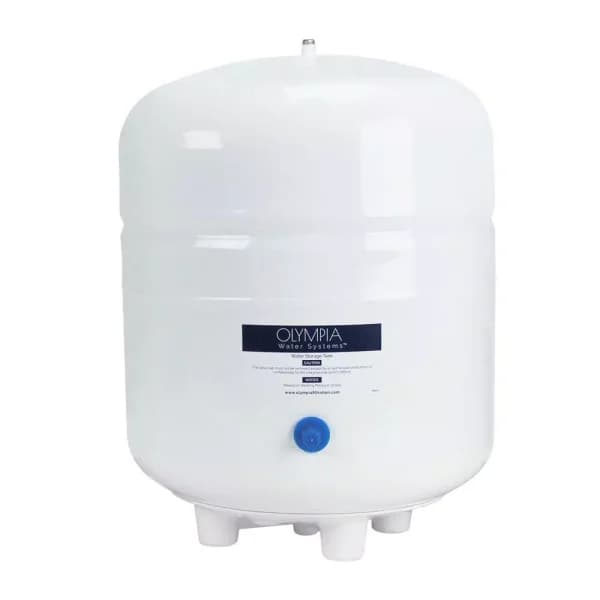 Olympia Water Systems 3.2 Gal. Pre-Pressurized Reverse Osmosis Water Storage Tank with Stainless Steel Stand