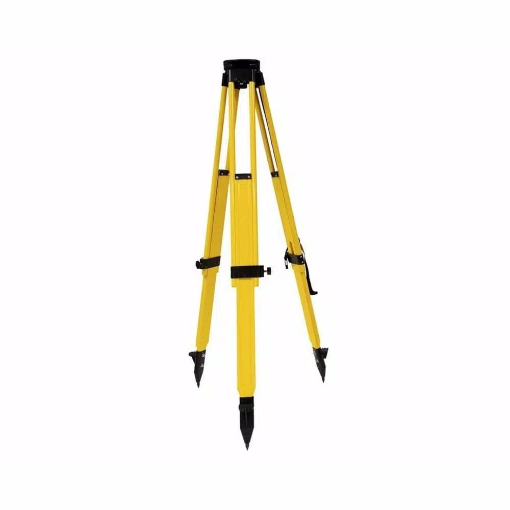 AdirPro Heavy Duty Wood and Fiberglass Wing Nut Lock Construction Tripod
