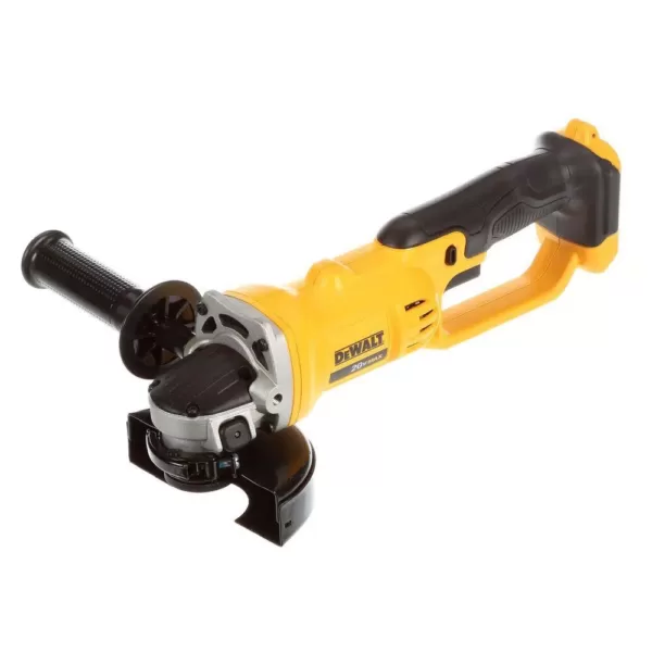 DEWALT 20-Volt MAX Cordless 4-1/2 in. to 5 in. Grinder with (25) Metal and Stainless Cutting Wheels