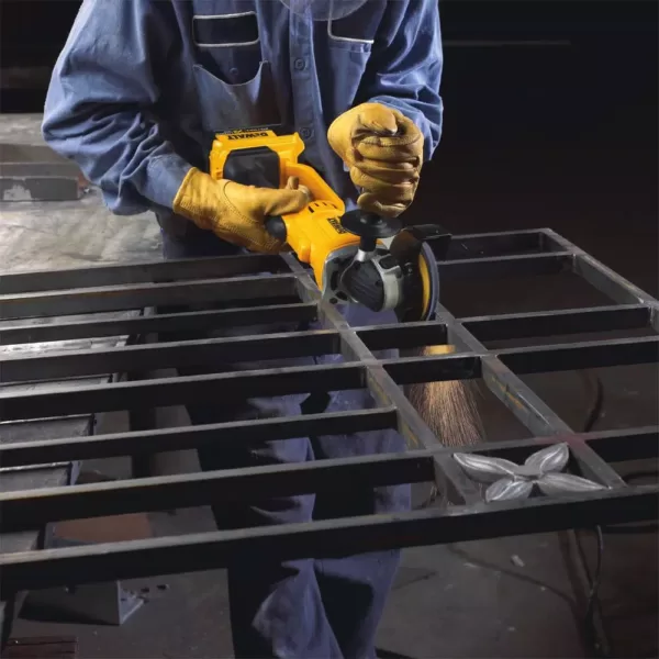 DEWALT 20-Volt MAX Cordless 4-1/2 in. to 5 in. Grinder, (2) 20-Volt 5.0Ah Batteries, (1) 20-Volt 6.0Ah Battery & Charger