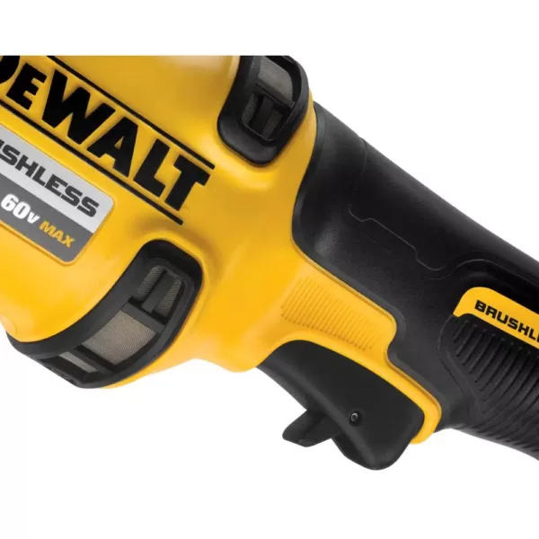 DEWALT FLEXVOLT 60-Volt MAX Cordless Brushless 4-1/2 in. Angle Grinder, (1) FLEXVOLT 6.0Ah Battery & Jigsaw