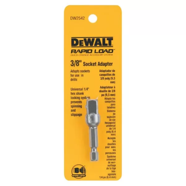 DEWALT 3/8 in. Socket Adapter