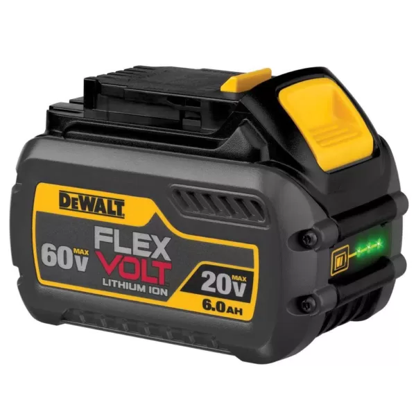 DEWALT FLEXVOLT 60-Volt MAX Cordless Brushless 6-1/2 in. Track Saw with (1) FLEXVOLT 6.0Ah Battery