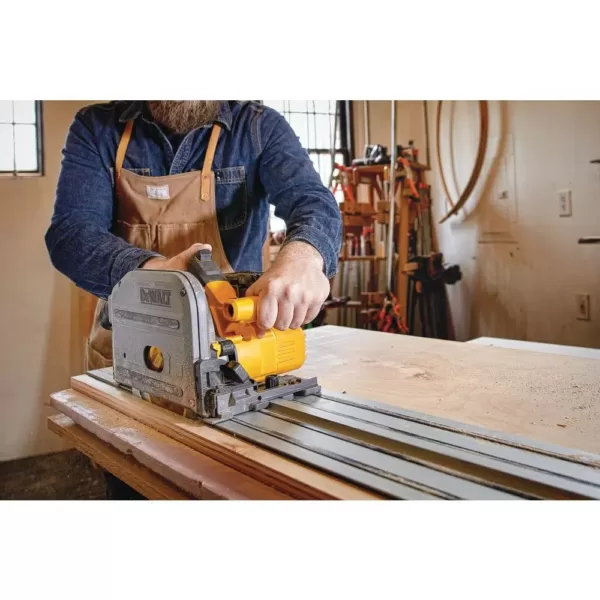 DEWALT FLEXVOLT 60-Volt MAX Cordless Brushless 6-1/2 in. Track Saw with (2) FLEXVOLT 6.0Ah Batteries